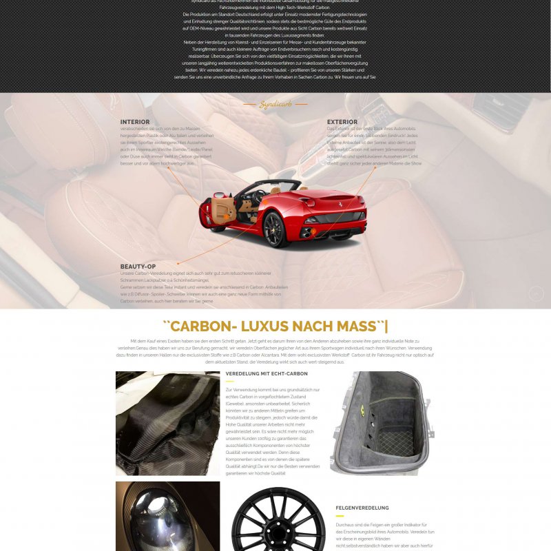 Syndicarb Internetseite