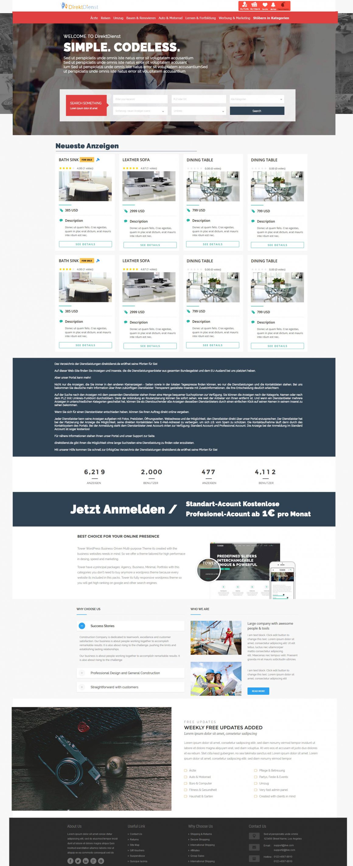 DierektDienst – Kleinanzeigen Board