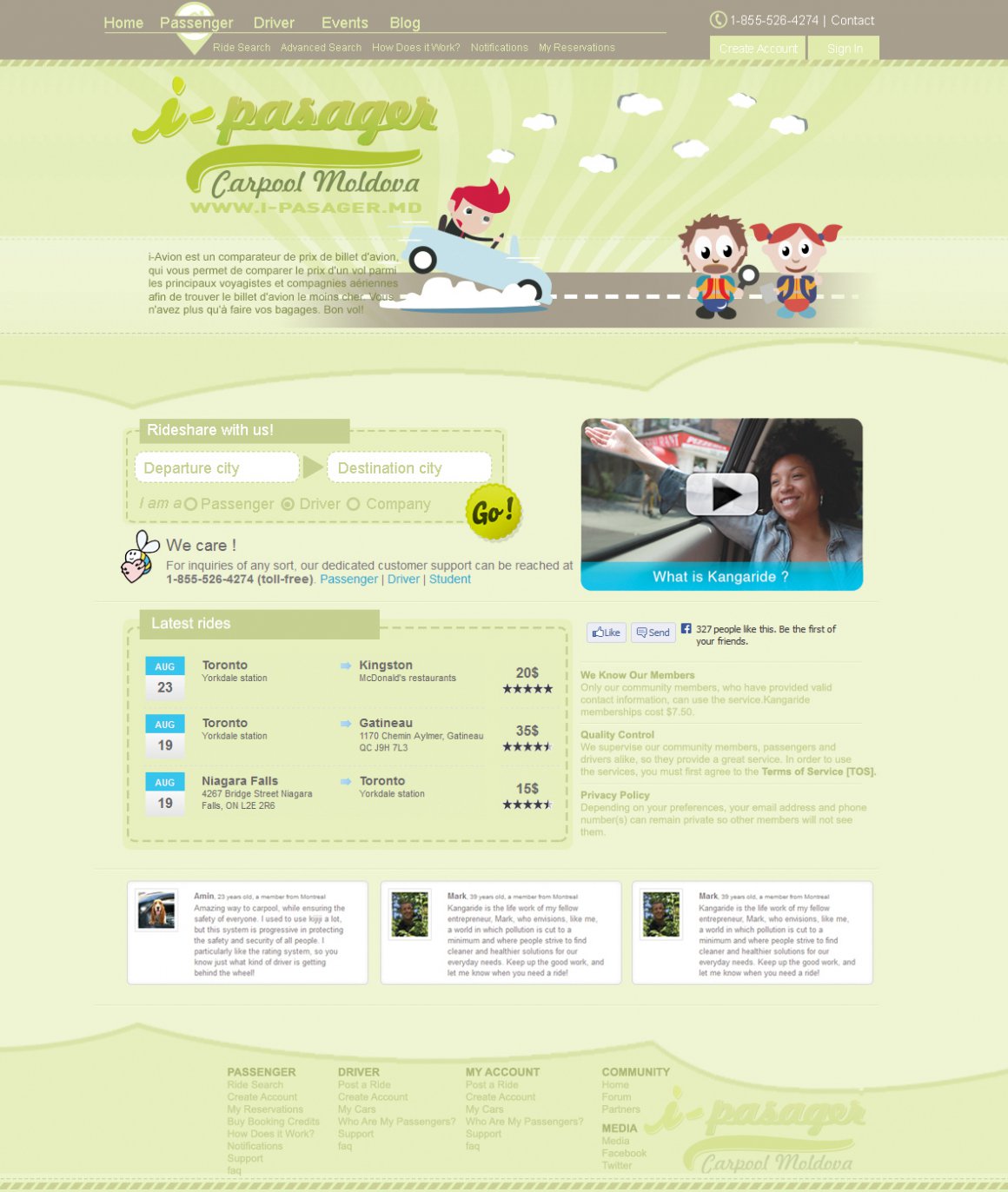 I-Passanger – Webdesign und Entwicklung aus Dreiech
