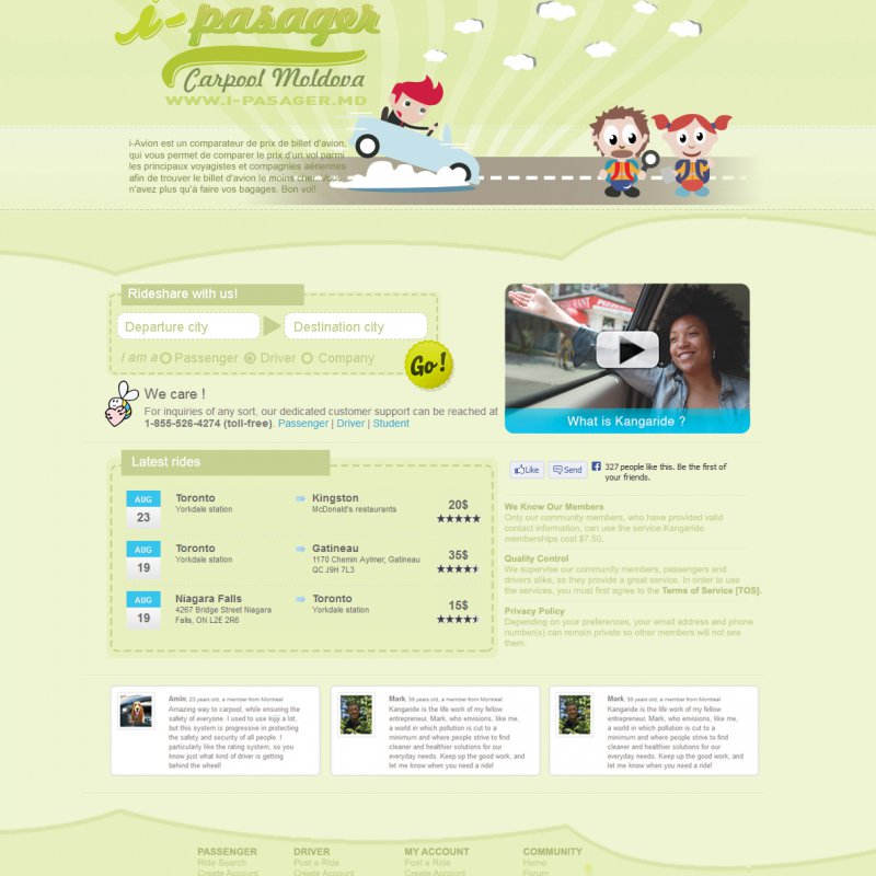 I-Passanger – Webdesign und Entwicklung aus Dreiech